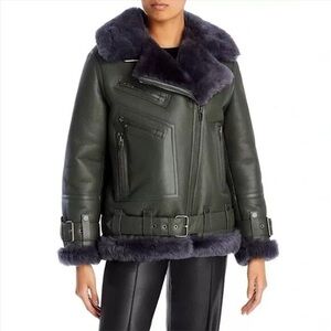 The Arrivals Shearling Jacket! NWOT